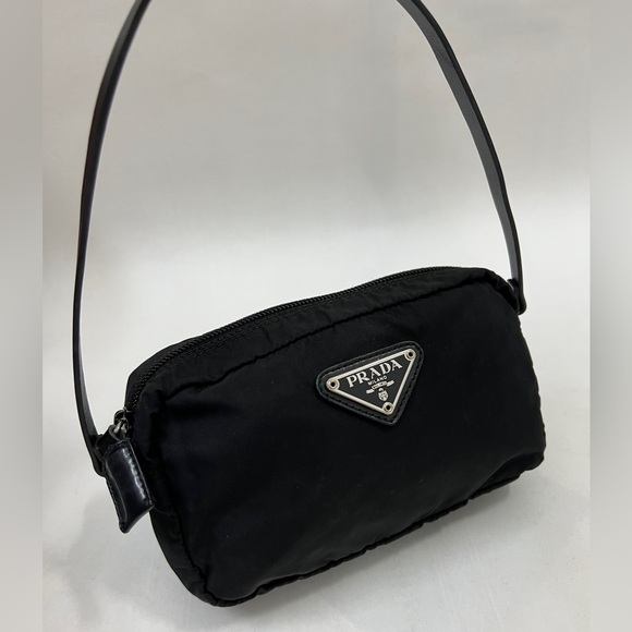 PRADA Pouch Nylon Black Auth - Picture 9 of 14